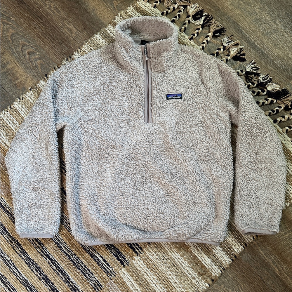☾ PATAGONIA teddy half zip